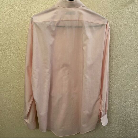 Monte Carlo Pink Formal Dress Shirt (Size Large) - Picture 3 of 4